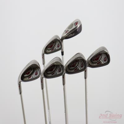 Ping Faith Iron Set 6H 7-PW SW Ping ULT 200 Ladies Graphite Ladies Left Handed Red dot 36.5in