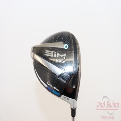 TaylorMade SIM MAX Driver 10.5° Stock Graphite Shaft Graphite Regular Right Handed 45.5in