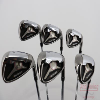 TaylorMade 2009 Burner Iron Set 6-PW GW Stock Steel Stiff Right Handed 36.75in