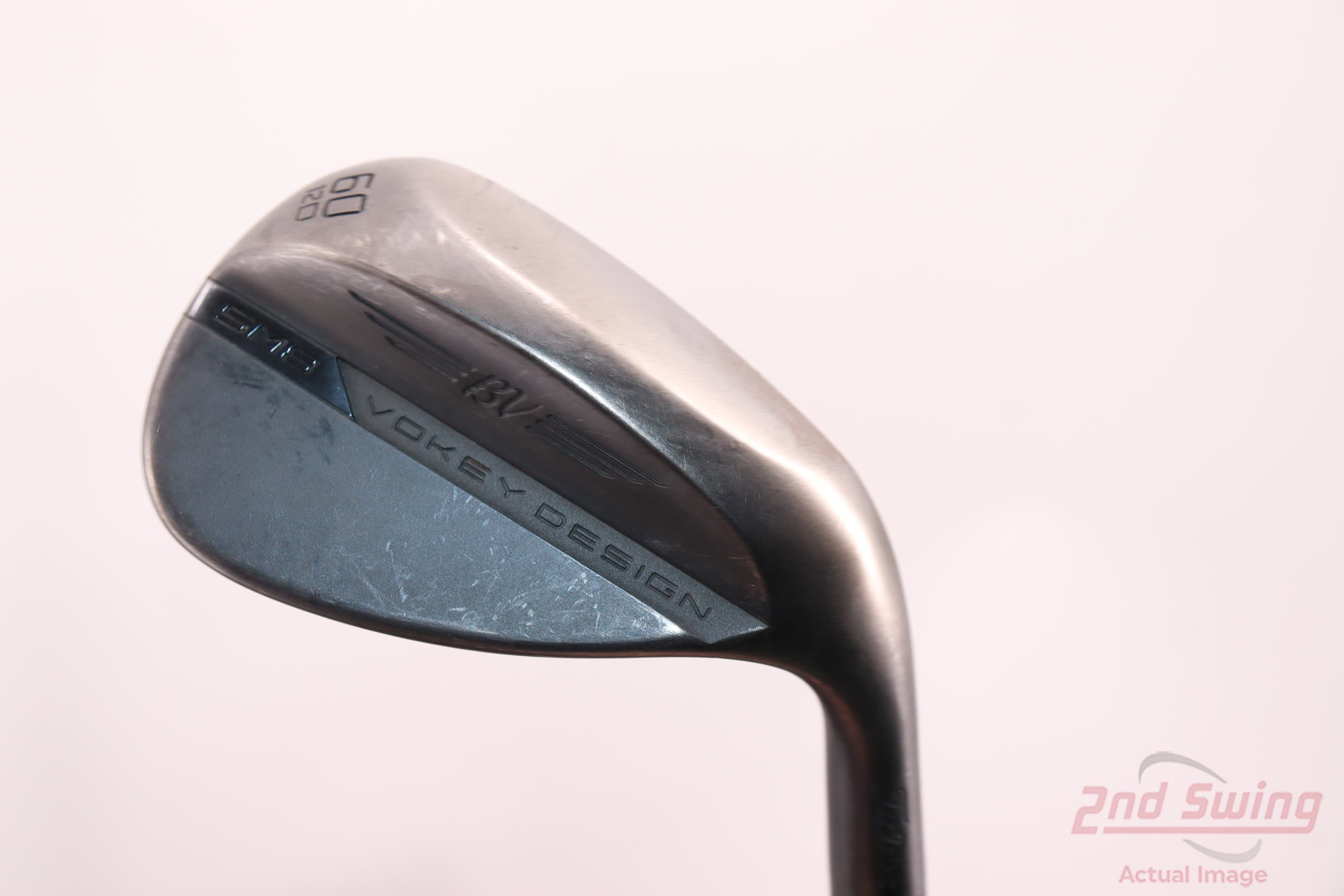 Titleist Vokey SM8 Jet Black Wedge Lob LW 60° 12 Deg Bounce D Grind ...