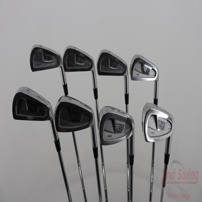 Mizuno T-Zoid Pro Forged Iron Set 3-PW True Temper Dynamic Gold Steel Stiff Right Handed 38.25in