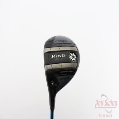 Cobra King F8 Fairway Wood 3-4 Wood 3-4W 16° GD Tour AD Quattrotech MD 6 Graphite Senior Left Handed 43.25in
