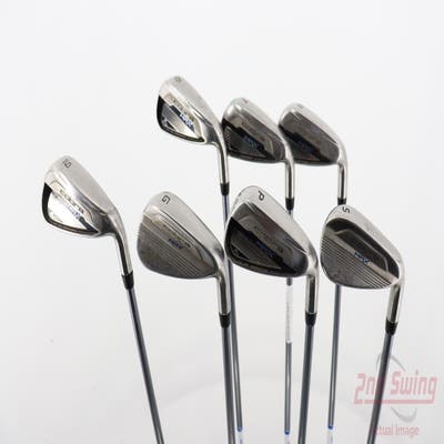 Cobra MAX Iron Set 6-PW AW SW Matrix Ozik 55X4 White Tie Graphite Senior Right Handed 38.5in