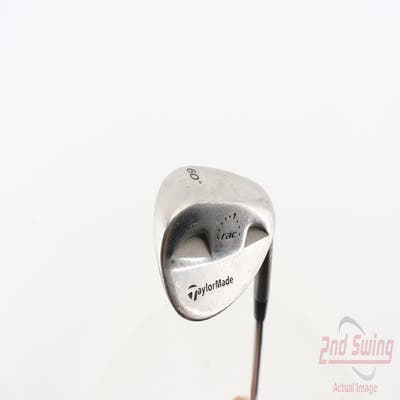 TaylorMade Rac Chrome Wedge Lob LW 60° 7 Deg Bounce Stock Steel Shaft Steel Wedge Flex Right Handed 35.25in