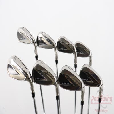 TaylorMade Stealth Iron Set 4-PW AW Nippon NS Pro Modus 3 Tour 120 Steel Stiff Right Handed 38.25in