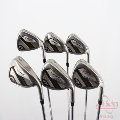 Callaway Mavrik Iron Set 6-PW AW Dynamic Gold Tour Issue S400 Steel Stiff Right Handed 38.0in