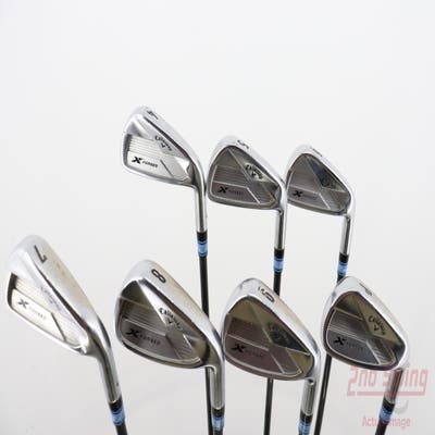 Callaway 2018 X Forged Iron Set 4-PW Mitsubishi Rayon OTi 105 Graphite Stiff Right Handed 38.0in