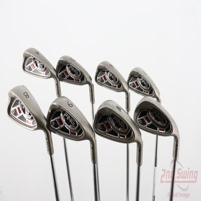 Ping G15 Iron Set 4-PW AW Ping AWT Steel Regular Right Handed Black Dot 38.0in