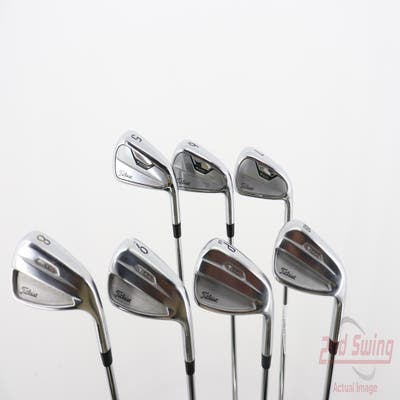 Titleist 2021 T200 Iron Set 5-PW AW Dynamic Gold Tour Issue S400 Steel Stiff Right Handed 38.25in