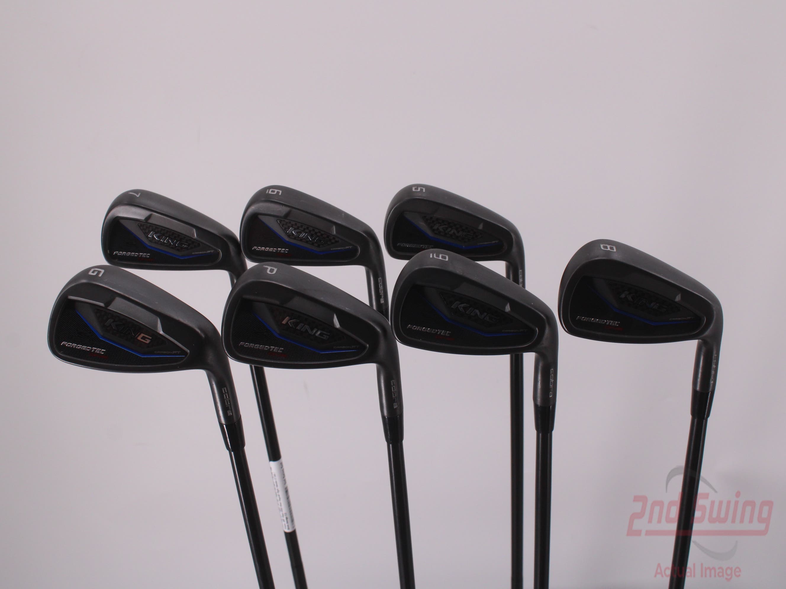 Cobra KING BLK Forged Tec One Length Iron Set (B-82333428491)