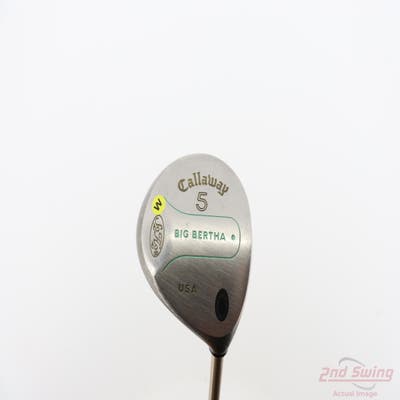 Callaway Big Bertha Fairway Wood 5 Wood 5W Stock Graphite Shaft Graphite Ladies Right Handed 41.0in