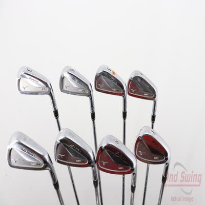 Mizuno MP-64 Iron Set 3-PW Stock Steel Shaft Steel X-Stiff Right Handed 38.25in