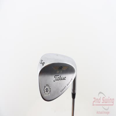 Titleist Vokey Spin Milled SM4 Chrome Wedge Sand SW 54° 11 Deg Bounce Titleist Vokey BV Steel Wedge Flex Right Handed 35.0in