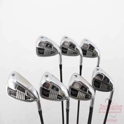 Tour Edge Exotics EXS Iron Set 5-PW AW FST KBS TGI 70 Graphite Regular Right Handed 38.25in