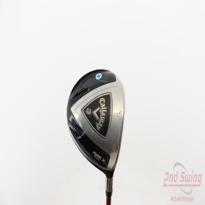 Callaway Razr X Black Fairway Wood 3 Wood 3W Callaway Razr X Black Fairway Graphite Regular Right Handed 43.0in