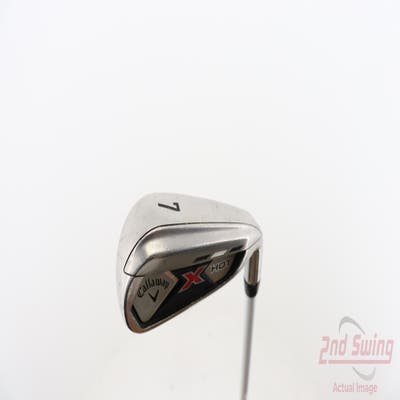 Callaway 2013 X Hot Single Iron 7 Iron Callaway X Hot Graphite Graphite Regular Right Handed 38.0in