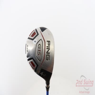 Ping G15 Fairway Wood 4 Wood 4W 17° Oban Devotion 7 Graphite Stiff Right Handed 42.25in