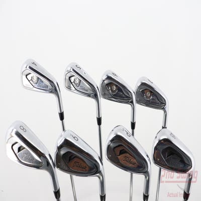 Titleist T200 Iron Set 4-PW AW True Temper AMT Black S300 Steel Stiff Right Handed 38.0in