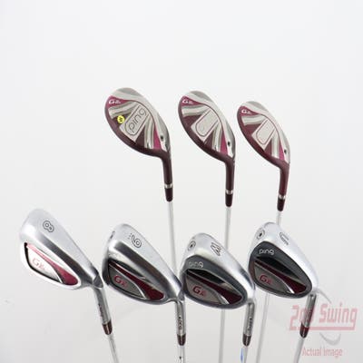 Ping G LE 2 Iron Set 5H 6H 7H 8-PW SW ULT 240 Lite Graphite Ladies Right Handed Black Dot 38.0in