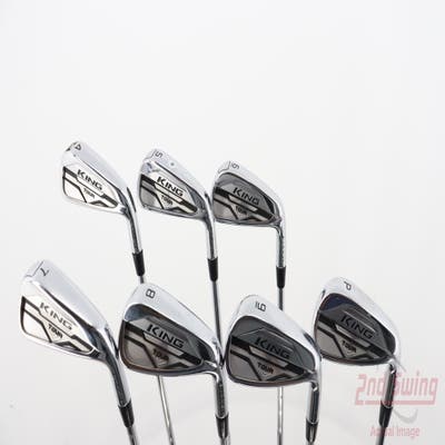 Cobra KING MIM Tour Iron Set 4-PW FST KBS Tour $-Taper Steel Stiff Right Handed 38.0in