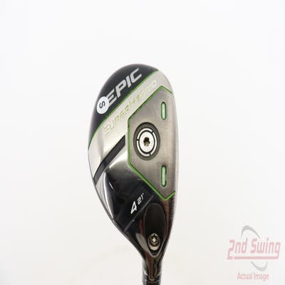 Callaway EPIC Super Hybrid 4 Hybrid 21° Graphite Design Tour AD UT-95 Graphite Stiff Right Handed 41.75in