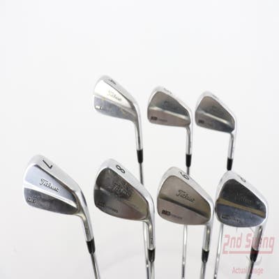 Titleist 712 MB Iron Set 4-PW True Temper Dynamic Gold S300 Steel Stiff Right Handed 38.0in