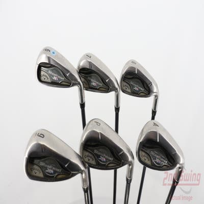 Callaway Steelhead XR Iron Set 6-PW AW Project X 5.5 Graphite Graphite Regular Right Handed 37.5in