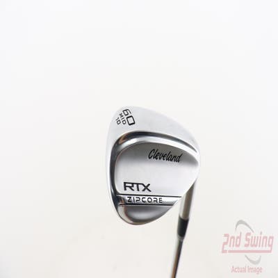 Cleveland RTX ZipCore Tour Satin Wedge Lob LW 60° 10 Deg Bounce Mid Dynamic Gold Spinner TI Steel Wedge Flex Right Handed 35.0in