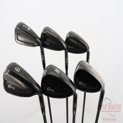 Ping G710 Iron Set 6-PW SW AWT 2.0 Steel Regular Right Handed Black Dot 37.5in