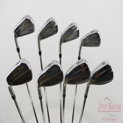 Titleist 2021 T100S Iron Set 4-PW AW Project X 6.0 Steel Stiff Left Handed 38.0in