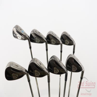 Callaway 2015 Big Bertha Iron Set 5-PW AW SW UST Mamiya Recoil 460 F3 Graphite Regular Right Handed 39.0in