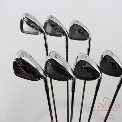 TaylorMade 2008 R7 CGB Max Iron Set 4-PW AW TM R7 55 Graphite Stiff Right Handed 38.0in