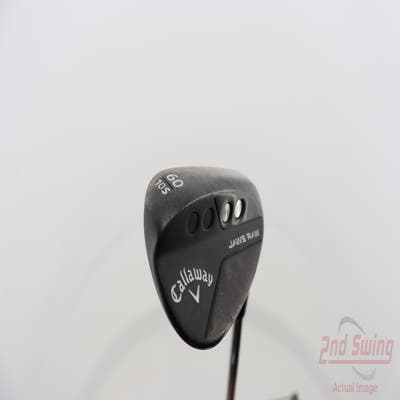 Callaway Jaws Raw Black Plasma Wedge Lob LW 60° 10 Deg Bounce S Grind Dynamic Gold Spinner TI Steel Wedge Flex Right Handed 35.5in