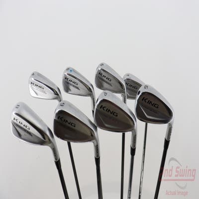 Cobra 2020 KING Forged Tec One Iron Set 4-PW FST KBS Tour $-Taper Lite Graphite Regular Right Handed 37.5in