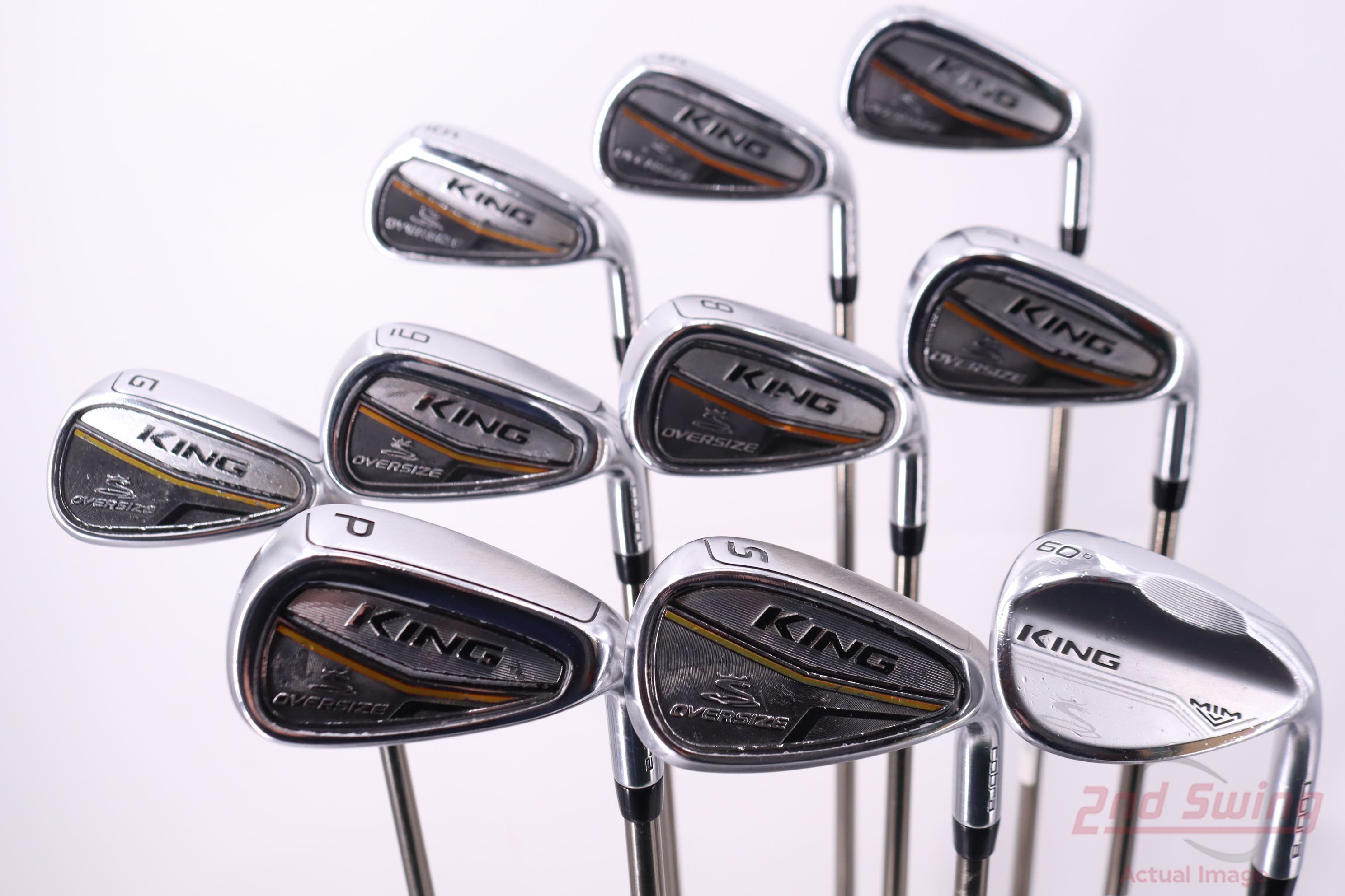 Cobra, King Cobra Oversize 2024 irons complete set: 3-9 PW, GW, and SW