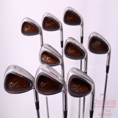 Nike CPR Iron Set 5-PW GW SW LW Stock Steel Shaft Steel Uniflex Right Handed 38.0in