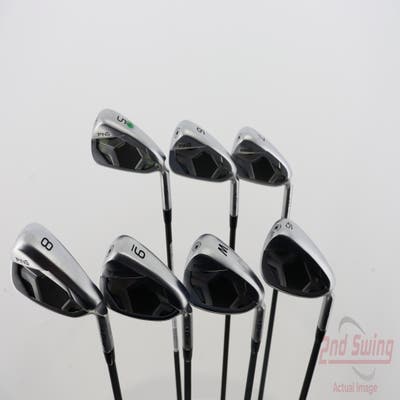 Ping G430 Iron Set 5-PW GW ALTA CB Black Graphite Senior Right Handed Black Dot 38.5in