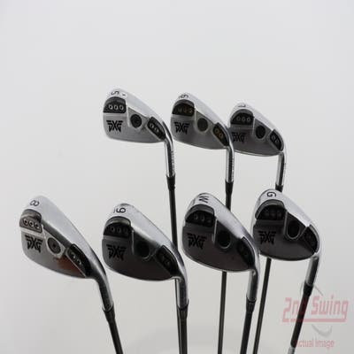 PXG 0311 XP GEN5 Chrome Iron Set 5-PW GW UST Mamiya Recoil 780 ES Graphite Stiff Right Handed 39.0in