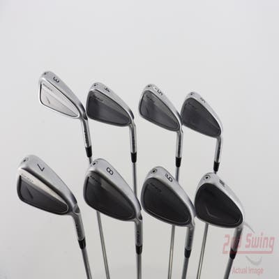 Ping i230 Iron Set 3-PW Project X IO 6.0 Steel Stiff Right Handed Black Dot 39.0in