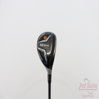 TaylorMade SIM MAX Hybrid 4 Hybrid 22° PX HZRDUS Smoke Black 90 Graphite X-Stiff Right Handed 40.0in