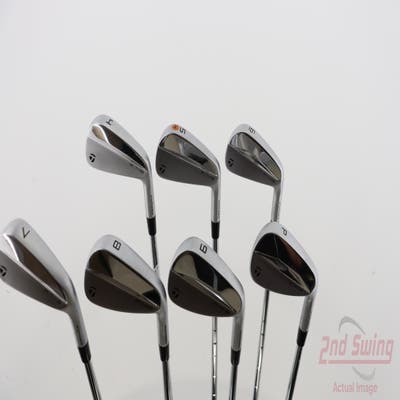 TaylorMade 2023 P7MB Iron Set 4-PW True Temper Dynamic Gold 105 Steel X-Stiff Right Handed 38.0in