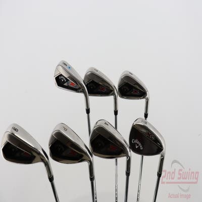 Callaway XR Iron Set 6-PW AW SW Callaway X Steel Steel Regular Right Handed 37.5in