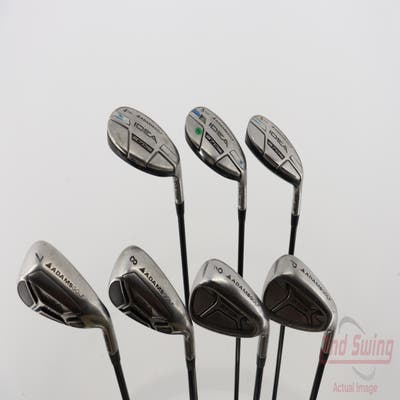 Adams Idea A7 OS Iron Set 4H 5H 6H 7-PW Grafalloy Blue Graphite Senior Right Handed 38.25in