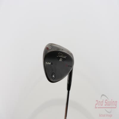 Titleist Vokey SM6 Jet Black Wedge Sand SW 56° 8 Deg Bounce M Grind SM6 BV Steel Wedge Flex Right Handed 35.0in