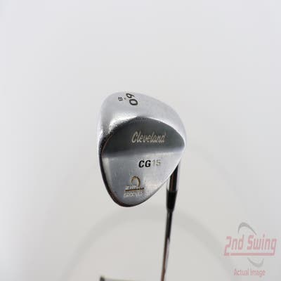 Cleveland CG15 Satin Chrome Wedge Lob LW 60° 8 Deg Bounce Cleveland Action Ultralite 50 Steel Wedge Flex Right Handed 35.5in