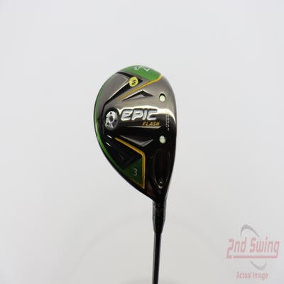 Mint Callaway EPIC Flash Fairway Wood 3 Wood 3W 15° Project X EvenFlow Green 55 Graphite Ladies Right Handed 42.0in