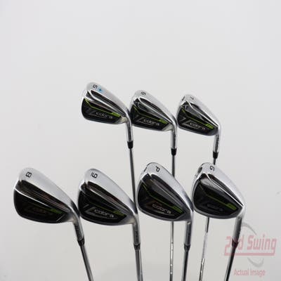 Cobra RAD Speed Iron Set 5-PW GW FST KBS Tour 90 Steel Regular Right Handed 38.5in