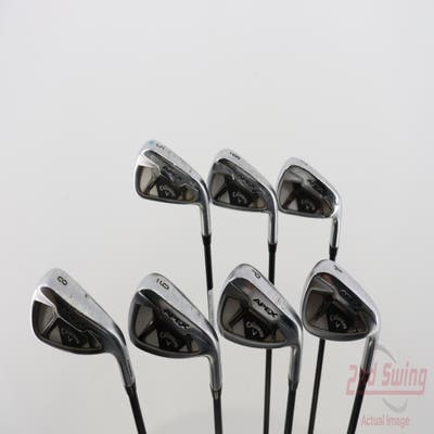 Callaway Apex 21 Iron Set 5-PW AW Project X Catalyst 60 Graphite Regular Right Handed 38.5in