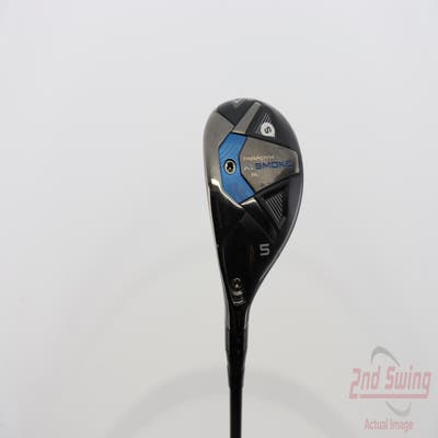 Callaway Paradym Ai Smoke HL Hybrid 5 Hybrid 24° PX HZRDUS Smoke Red RDX 80 Graphite Stiff Left Handed 39.0in