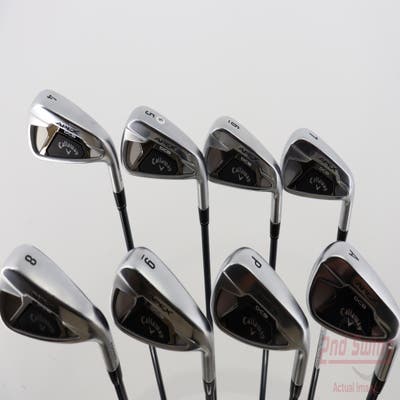 Callaway Apex DCB 21 Iron Set 4-PW AW UST Recoil Dart HDC 65 Graphite Stiff Right Handed 38.0in